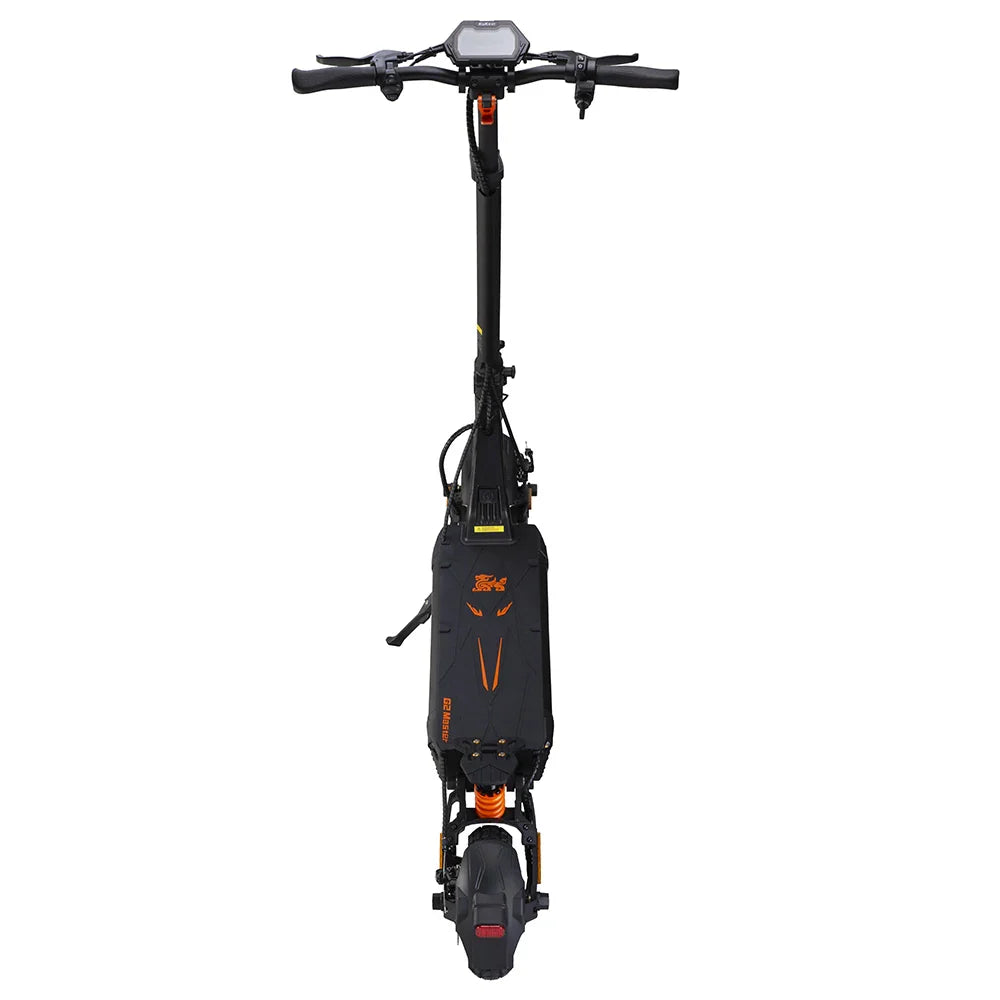 2025 - KuKirin G2 Master, pneus tout-terrain 10 pouces, double moteur 1000 W x 2, batterie 52 V 20,8 Ah, autonomie maximale de 70 km, vitesse maximale de 60 km/h, freins à disque avant et arrière + amortisseurs hydrauliques