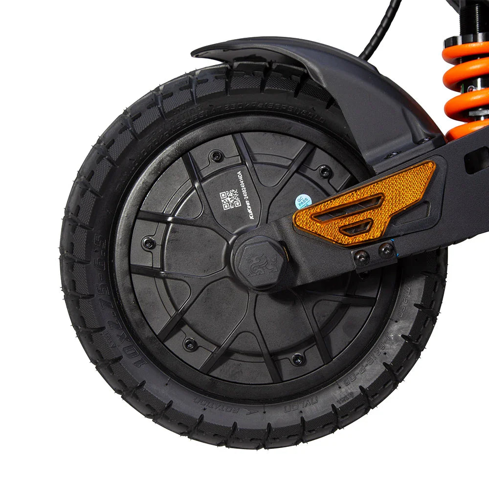 2025 - KuKirin G2 Master, pneus tout-terrain 10 pouces, double moteur 1000 W x 2, batterie 52 V 20,8 Ah, autonomie maximale de 70 km, vitesse maximale de 60 km/h, freins à disque avant et arrière + amortisseurs hydrauliques