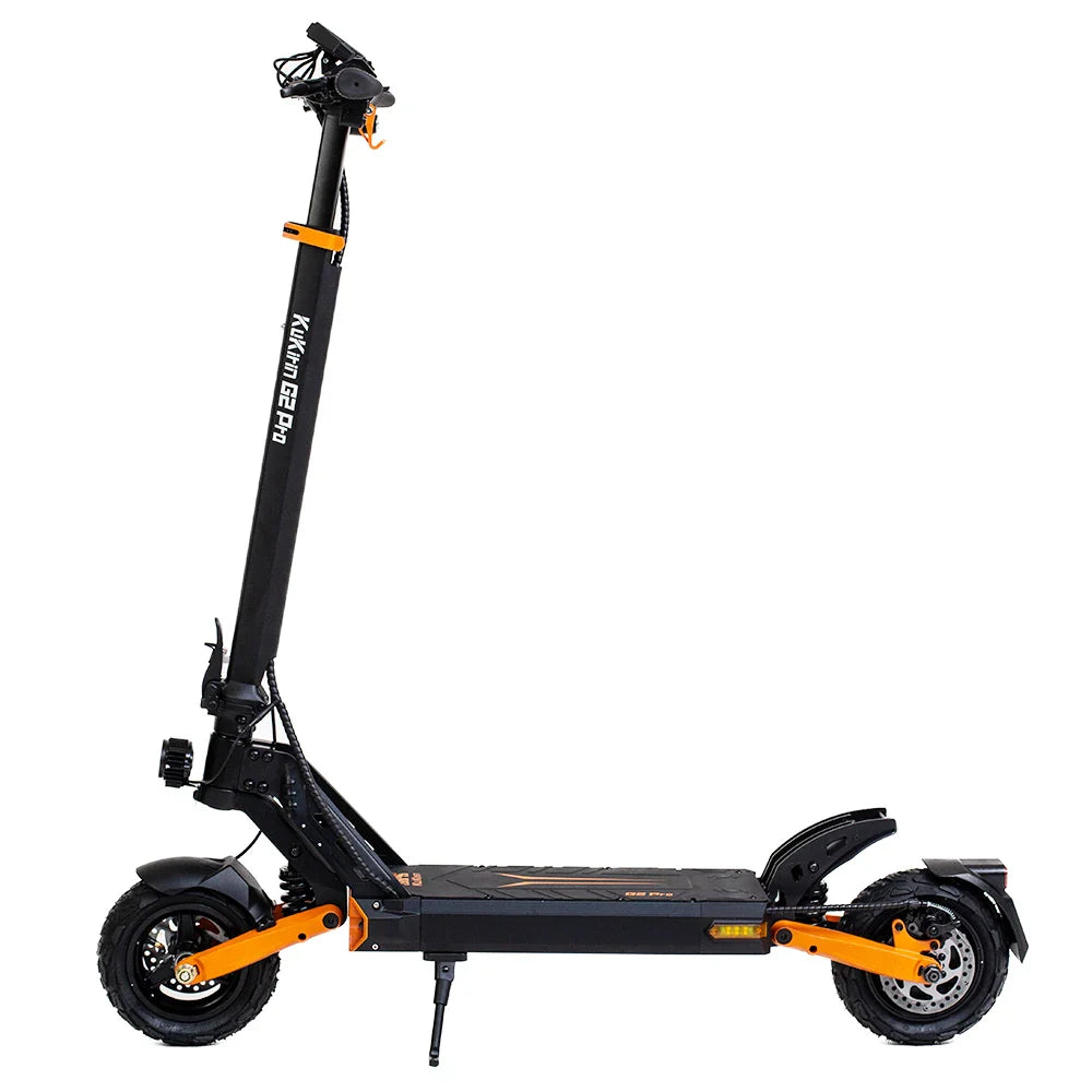 2025 - G2 pro ! Trottinette électrique pliable KuKirin G2 Pro Adventurers Dream Pneu pneumatique 9,0 x 3,0 pouces Moteur sans balais 600 W Batterie 48 V 15 Ah Vitesse maximale 45 km/h Portée maximale 55 km Écran LCD LED avec siège - Noir