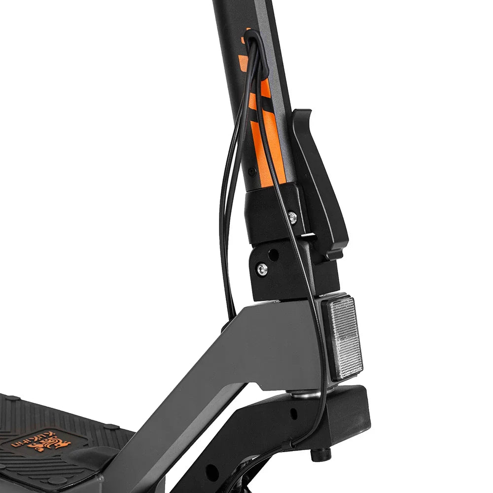 2025 - Kukirin G2 Foldable Electric Scooter moteur 800 W, batterie 48 V 15,6 Ah, pneus 10 pouces, vitesse maximale 45 km/h, autonomie 55 km, écran tactile, freins à disque, système d'éclairage, noir