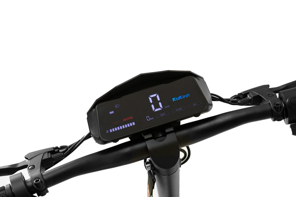 2025 - Kukirin G2 Foldable Electric Scooter moteur 800 W, batterie 48 V 15,6 Ah, pneus 10 pouces, vitesse maximale 45 km/h, autonomie 55 km, écran tactile, freins à disque, système d'éclairage, noir