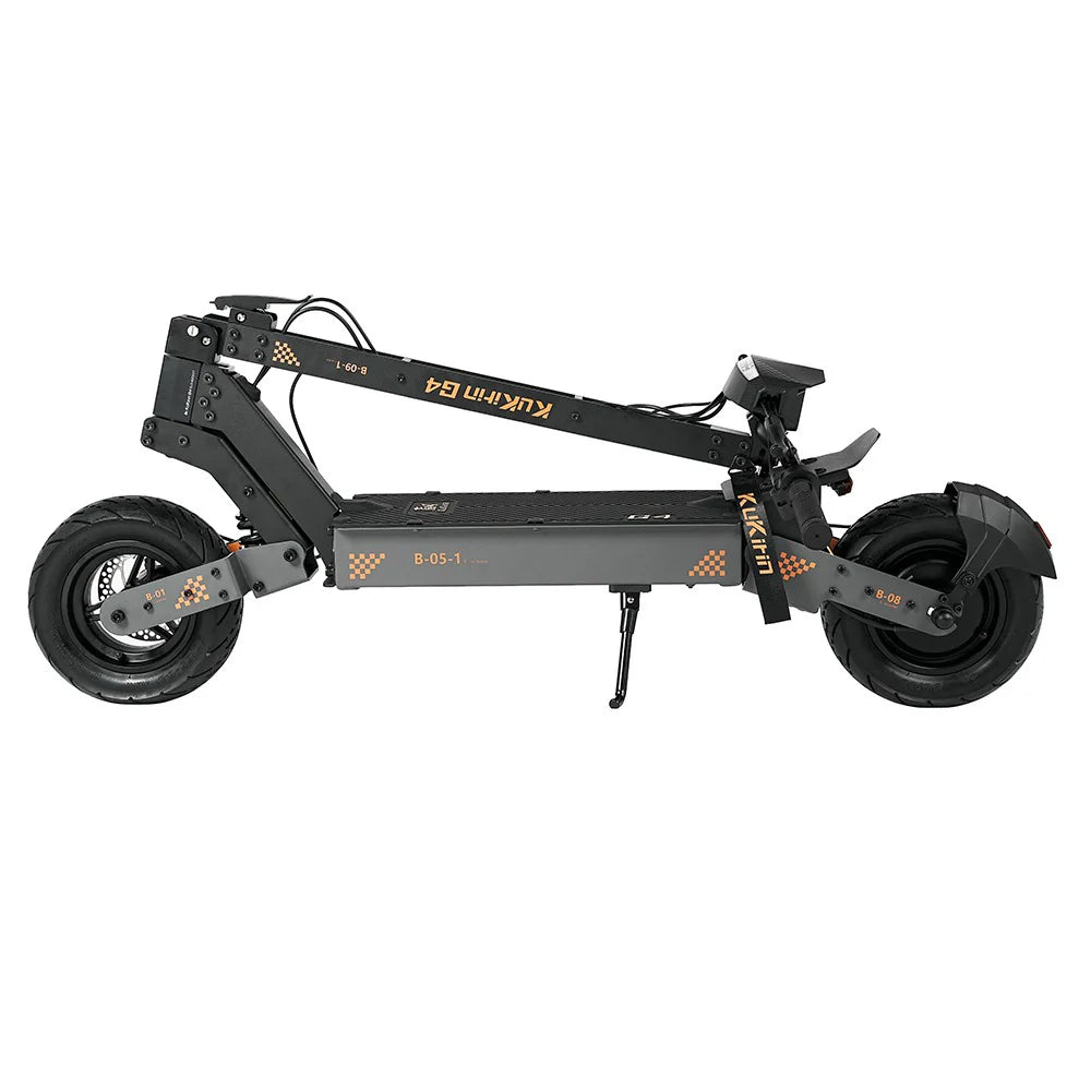Kugoo KuKirin G4 avec moteur 2000 W, batterie 60 V 20 Ah, portée maximale de 75 km, vitesse maximale de 70 km/h, pneus tubeless de 11 pouces, clignotants